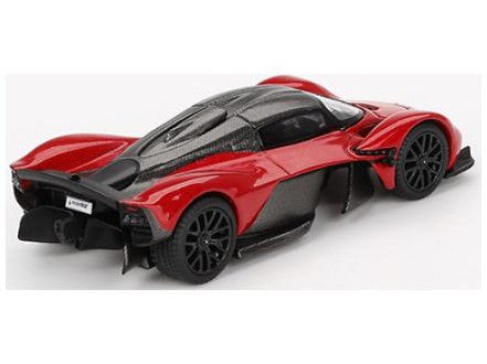 Aston Martin Valkyrie Hyper Red - 1:64 Scale-MINI GT-Diecast Model Centre