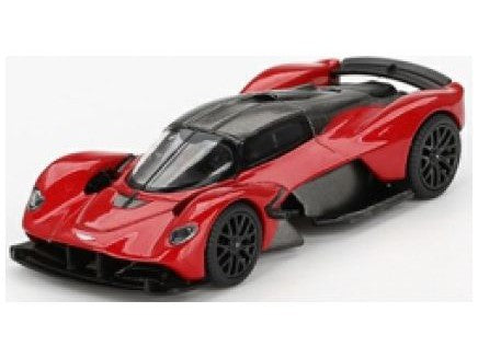 Aston Martin Valkyrie Hyper Red - 1:64 Scale-MINI GT-Diecast Model Centre