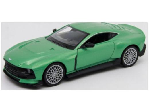 Aston Martin Valour Light Green 1:24 Scale Welly Diecast Model-Welly-Diecast Model Centre