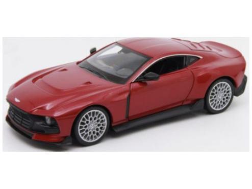 Aston Martin Valour Metallicallic Red 1:24 Scale Welly Diecast Model-Welly-Diecast Model Centre