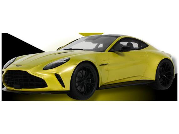 Aston Martin Vantage Cosmopolitan Yellow 2024 1:18 Scale GT Spirit Resin Model Car-GT Spirit-Diecast Model Centre