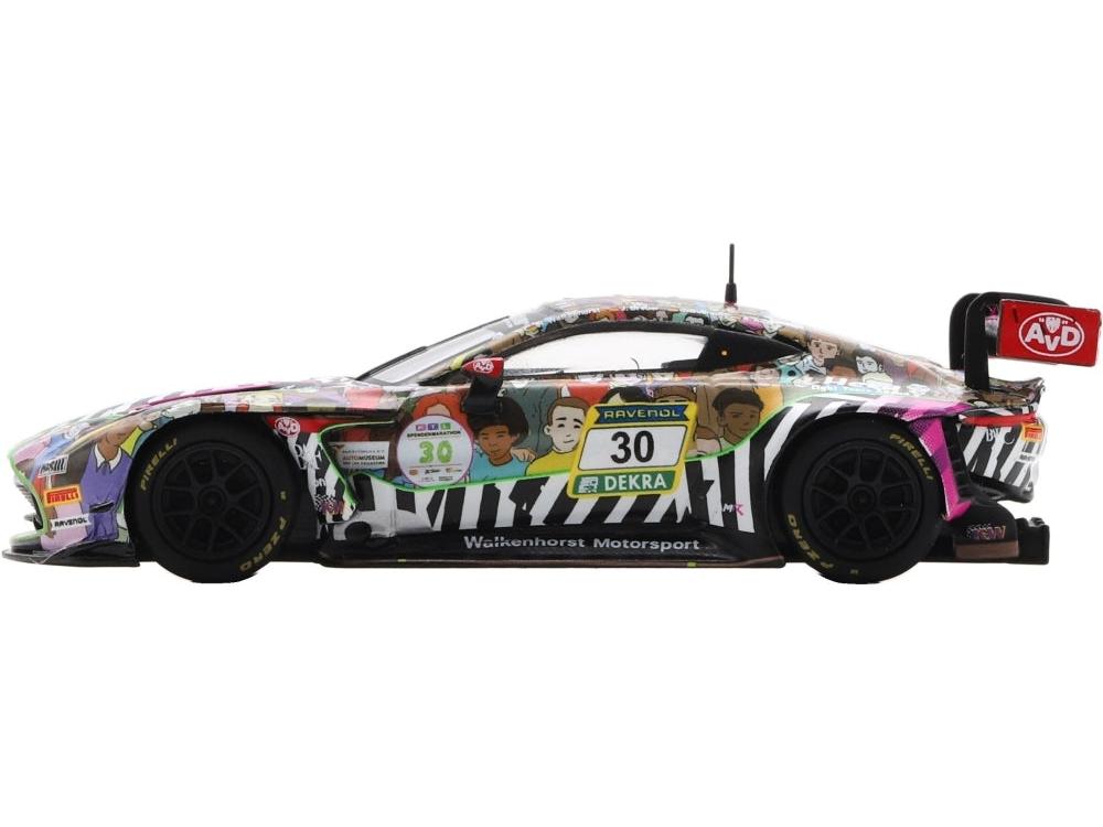 Aston Martin Vantage GT3 Charity Car 'Stiftung RTL Wir helfen Kindern e.V. 1:64 Scale Diecast Car – Spark-Spark-Diecast Model Centre