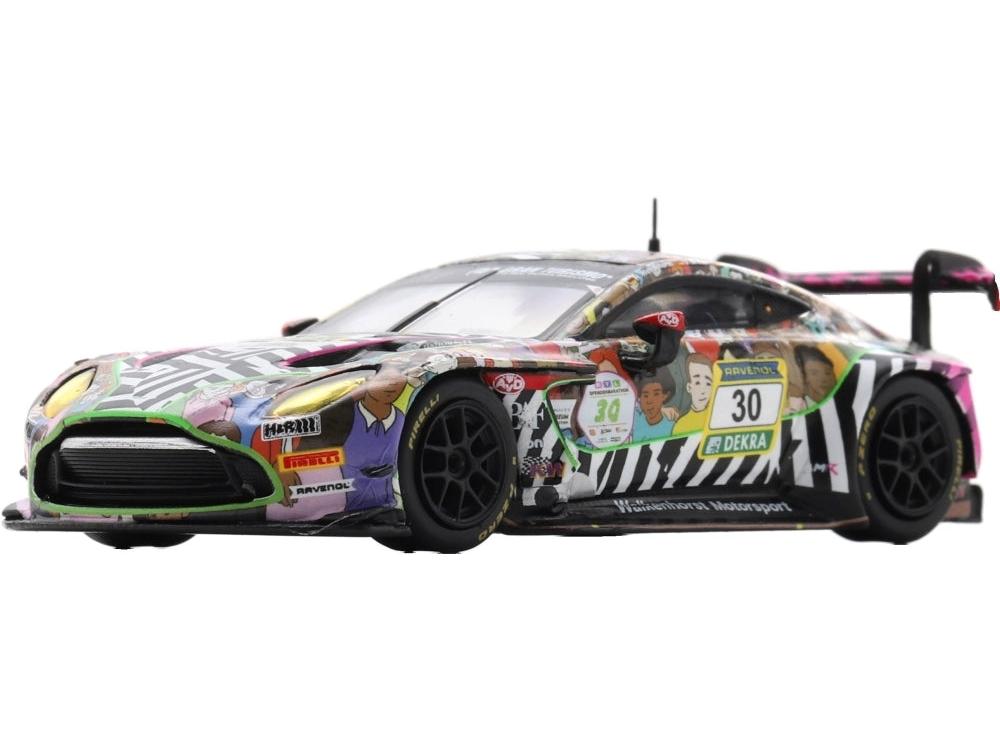 Aston Martin Vantage GT3 Charity Car 'Stiftung RTL Wir helfen Kindern e.V. 1:64 Scale Diecast Car – Spark-Spark-Diecast Model Centre