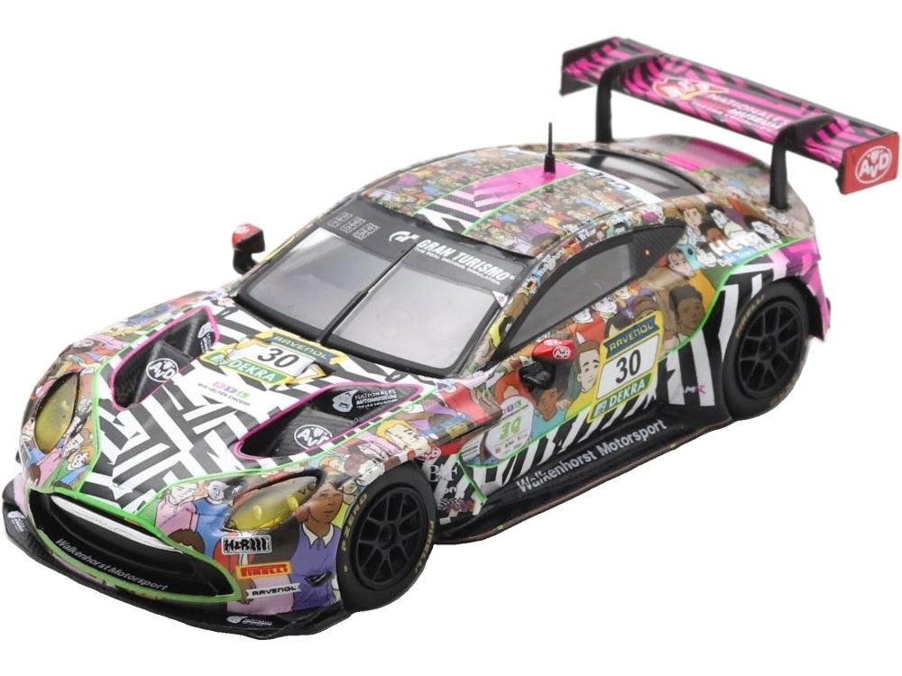 Aston Martin Vantage GT3 Charity Car 'Stiftung RTL Wir helfen Kindern e.V. 1:64 Scale Diecast Car – Spark-Spark-Diecast Model Centre