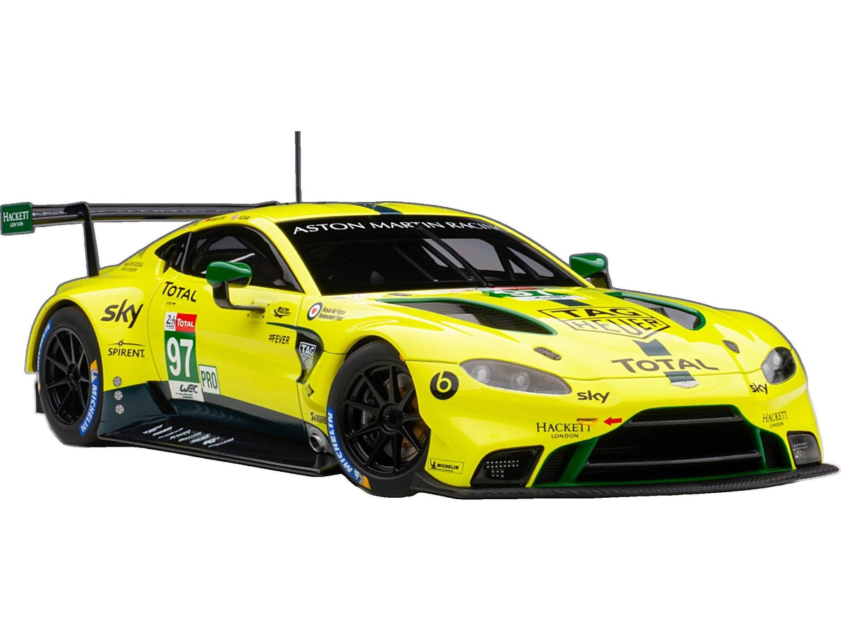 Aston Martin Vantage GTE #97 Le Mans Pro 2018 A. Lynn/M. Martin/J. Adam 1:18 Scale Composite Car – AutoArt-AutoArt-Diecast Model Centre