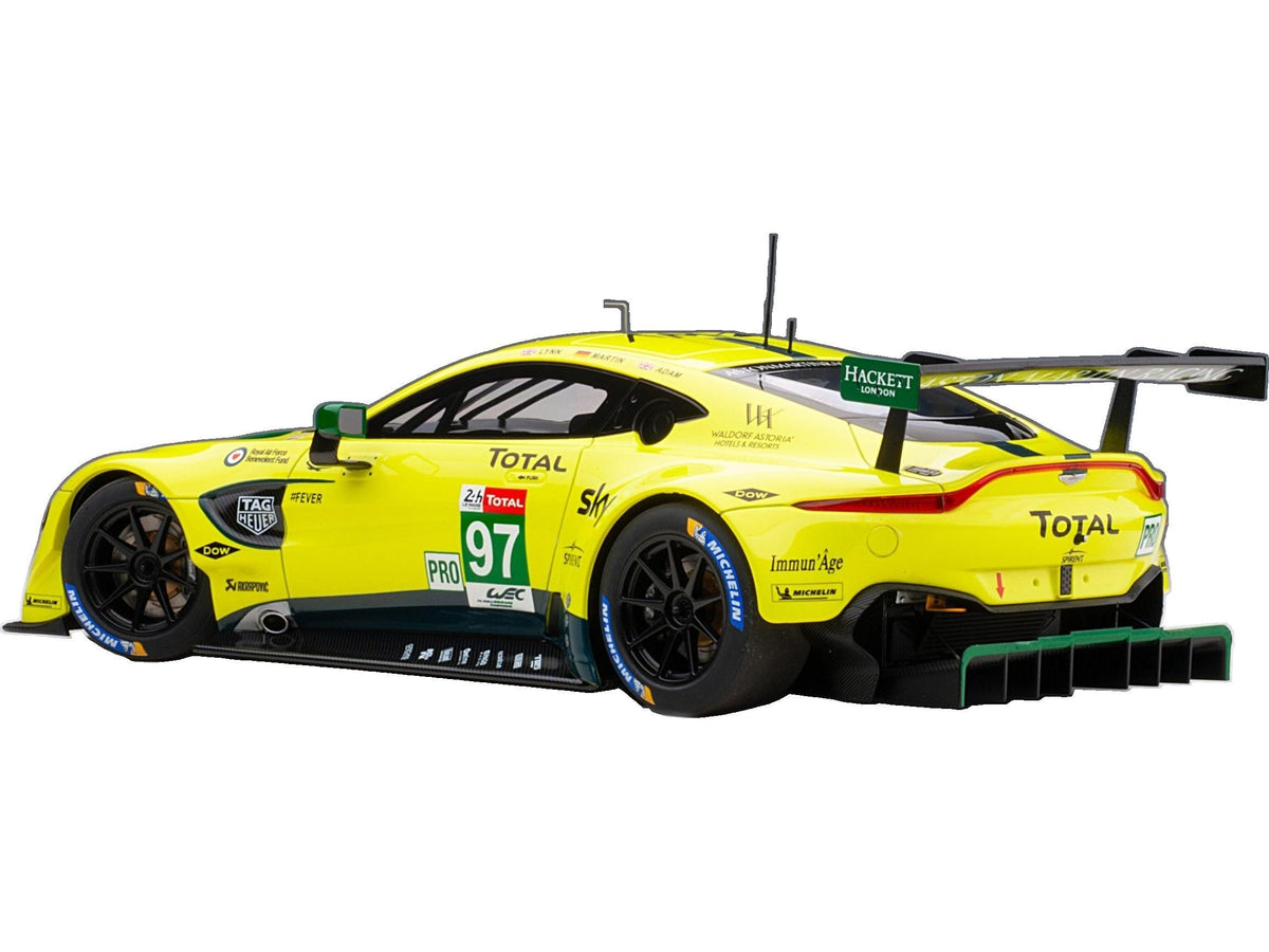 Aston Martin Vantage GTE #97 Le Mans Pro 2018 A. Lynn/M. Martin/J. Adam 1:18 Scale Composite Car – AutoArt-AutoArt-Diecast Model Centre