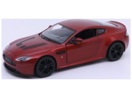 Aston Martin Vantage Red 1:24 Scale Welly Diecast Model Car-Welly-Diecast Model Centre
