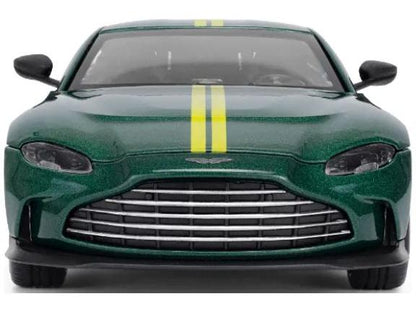 Aston Martin Vantage V12 Green 1:24 Scale CMJ - Jian Feng Juan Toys Diecast Model-CMJ - Jian Feng Juan Toys-Diecast Model Centre