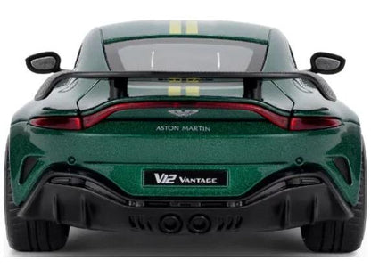 Aston Martin Vantage V12 Green 1:24 Scale CMJ - Jian Feng Juan Toys Diecast Model-CMJ - Jian Feng Juan Toys-Diecast Model Centre