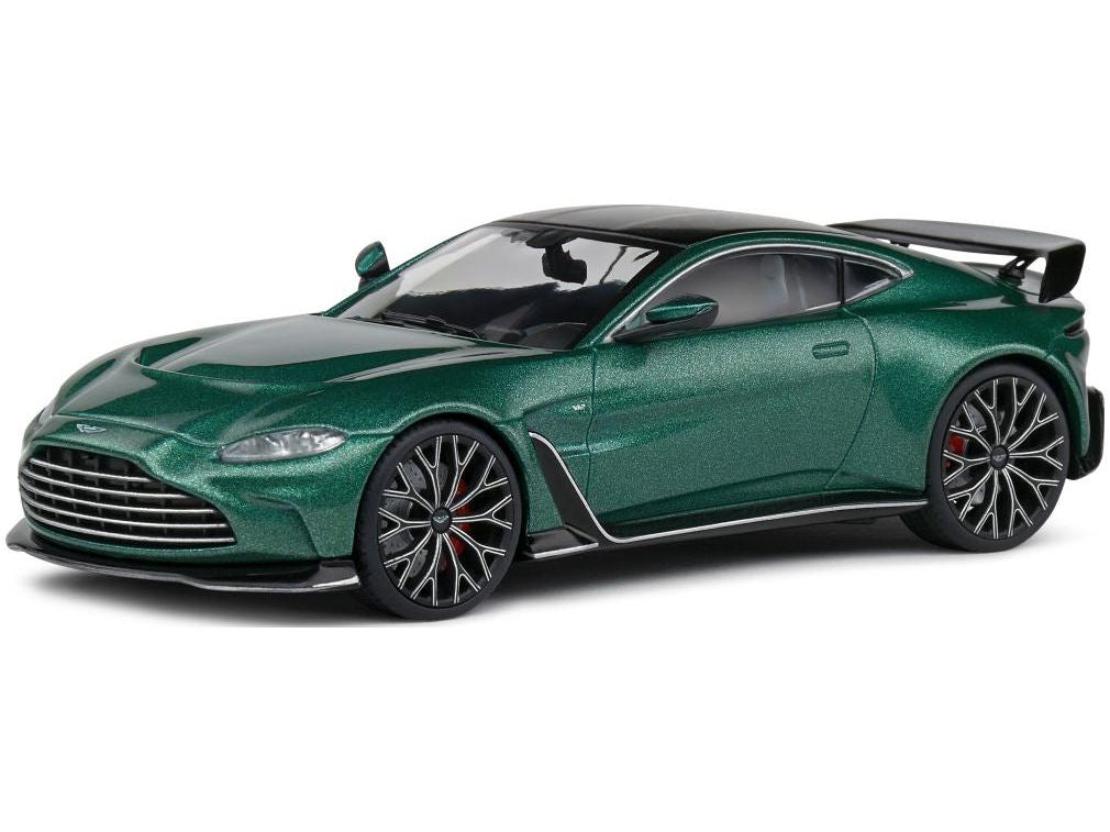 Aston Martin Vantage V12 Green 1:43 Scale Solido Diecast Model-Solido-Diecast Model Centre