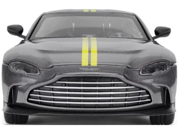 Aston Martin Vantage V12 Grey 1:24 Scale CMJ - Jian Feng Juan Toys Diecast Model-CMJ - Jian Feng Juan Toys-Diecast Model Centre
