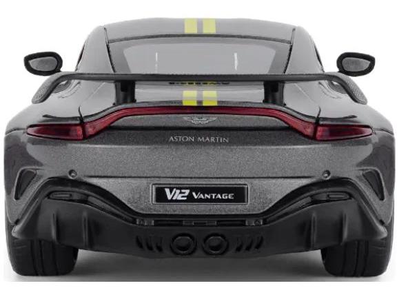 Aston Martin Vantage V12 Grey 1:24 Scale CMJ - Jian Feng Juan Toys Diecast Model-CMJ - Jian Feng Juan Toys-Diecast Model Centre
