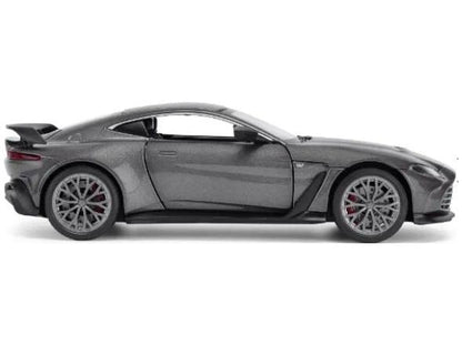 Aston Martin Vantage V12 Grey 1:24 Scale CMJ - Jian Feng Juan Toys Diecast Model-CMJ - Jian Feng Juan Toys-Diecast Model Centre