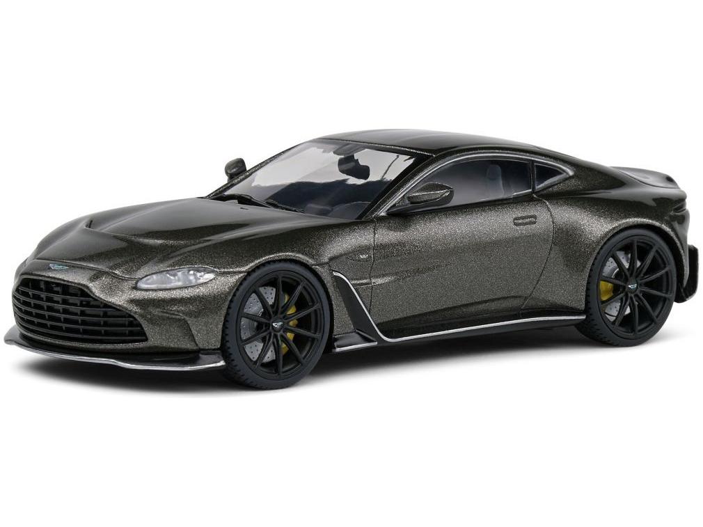 Aston Martin Vantage V12 Grey 1:43 Scale Solido Diecast Model-Solido-Diecast Model Centre