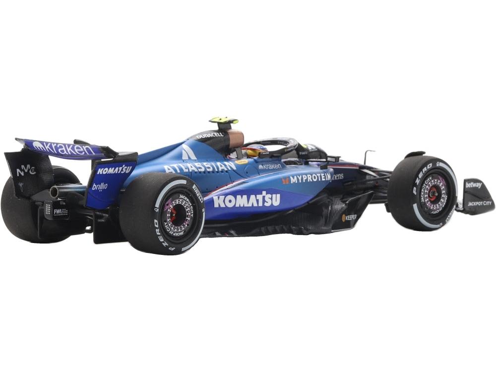 Atlassian Williams FW47 #55 3rd F1 Qatar GP 2025 Carlos Sainz w/Pit Board 1:43 Scale Resin Car – Spark-Spark-Diecast Model Centre