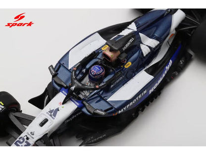 Atlassian Williams FW47 Williams Racing #23 F1 US GP 2025 Alexander Albon 1:43 Scale Resin Car – Spark-Spark-Diecast Model Centre