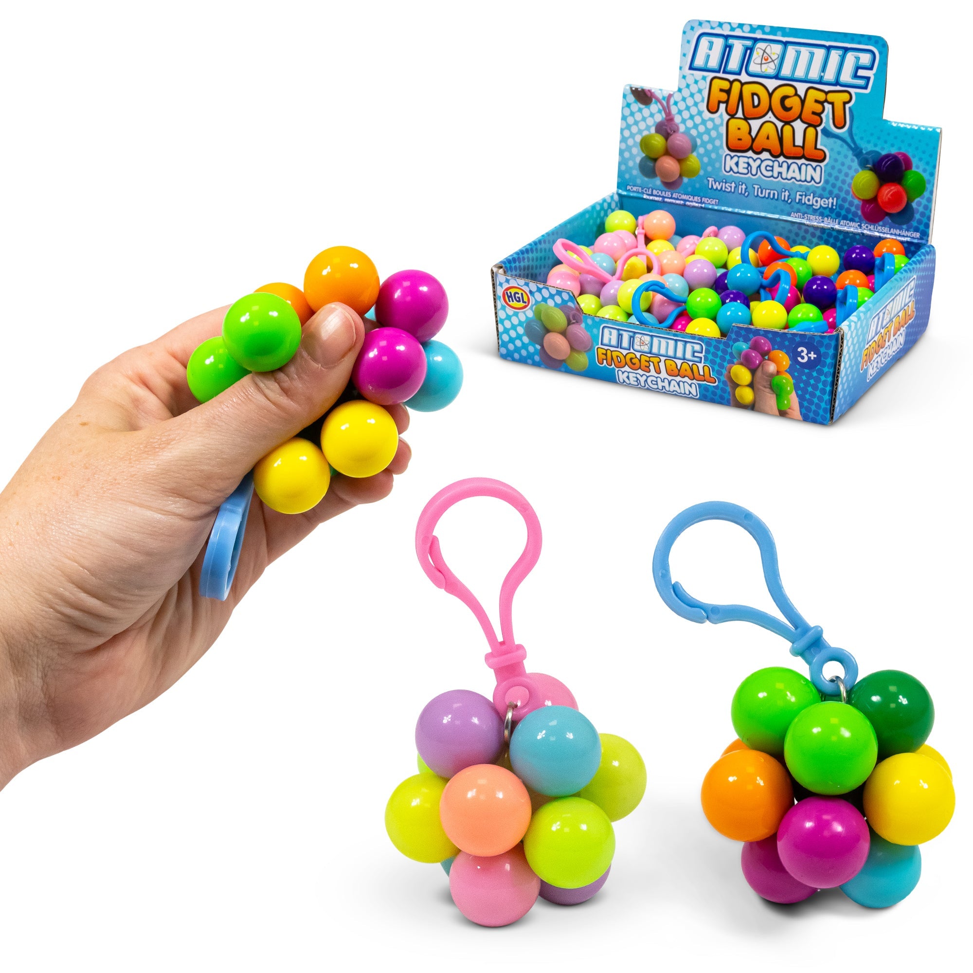 Atomic Fidget Ball Keyring-Diecast Model Centre-Diecast Model Centre