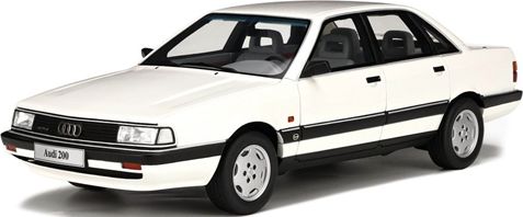 Audi 200 Quattro 20v 2019 Pearl White 1:18 Scale OttOmobile Resin Model-OttOmobile-Diecast Model Centre