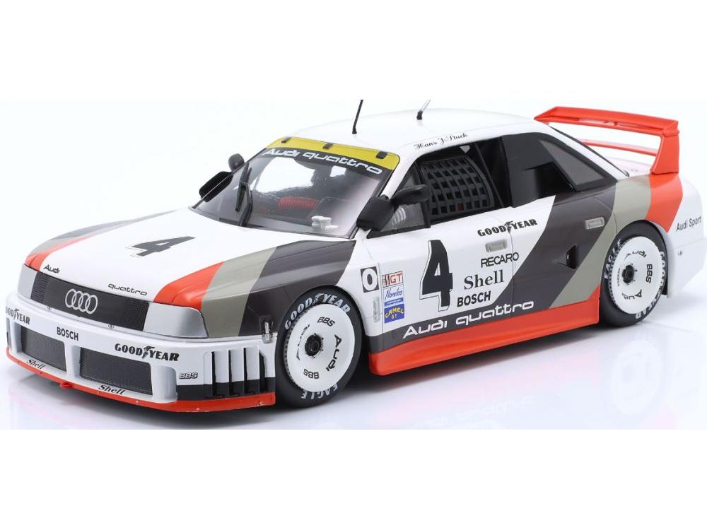 Audi 90 IMSA GTO #4 2nd Portland IMSA 1989 Hans Joachim 'Strietzel' Stuck 1:18 Scale Werk83 Diecast Model Car-Werk83-Diecast Model Centre