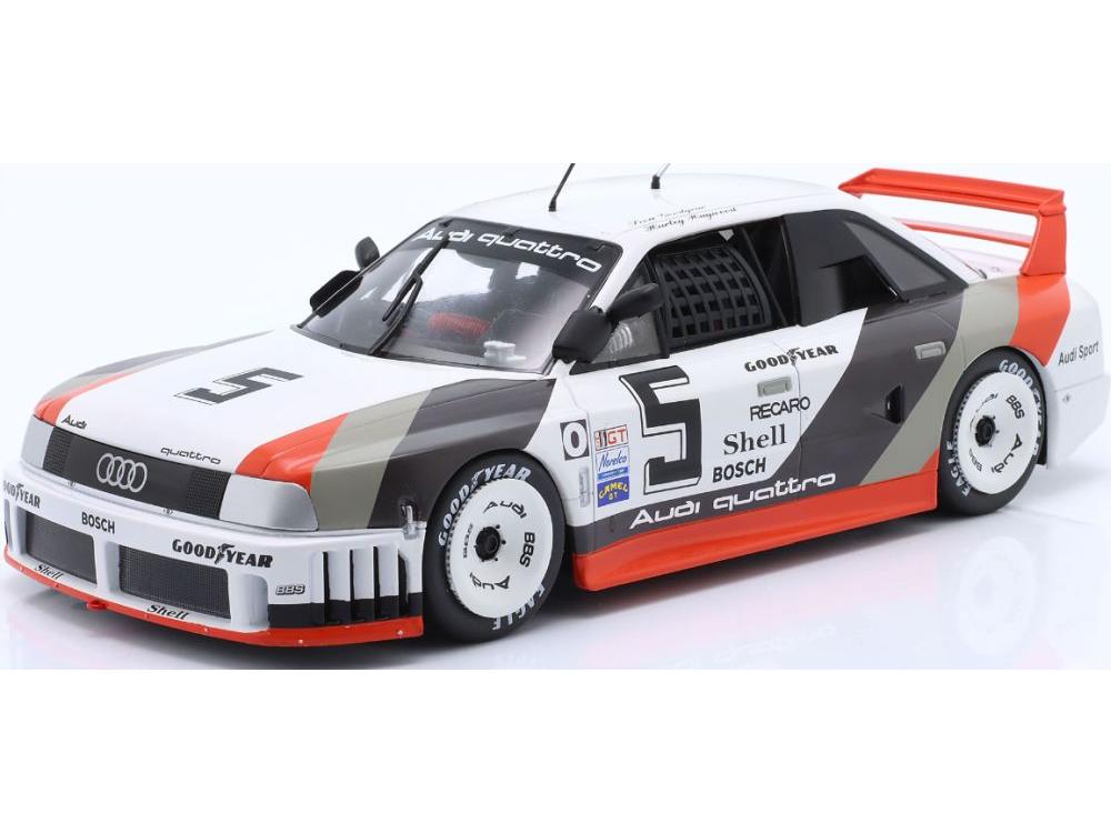 Audi 90 IMSA GTO #5 500km Road America IMSA 1989 Haywood Goodyear 1:18 Scale Werk83 Diecast Model Car-Werk83-Diecast Model Centre