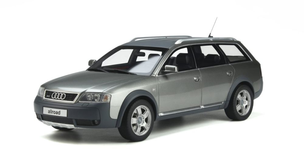Audi A6 Allroad Quattro Grey 1:18 Scale OttOmobile Resin Model-OttOmobile-Diecast Model Centre