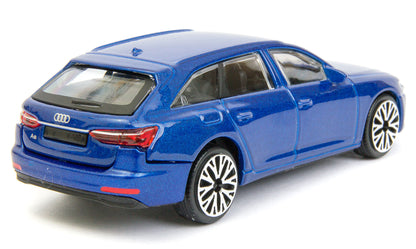 Audi A6 Avant Blue 1:43 Scale Bburago Diecast Toy Car-Bburago-Diecast Model Centre