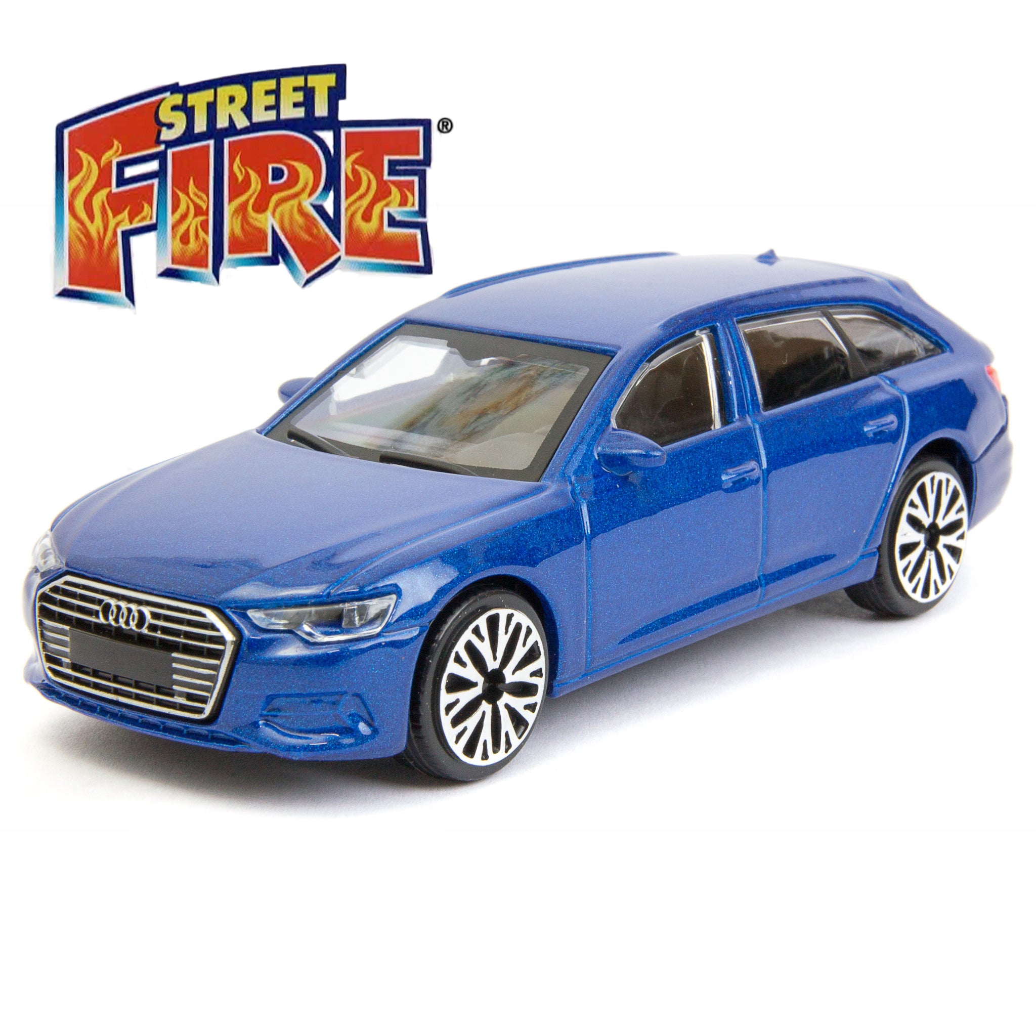 Audi A6 Avant Blue 1:43 Scale Bburago Diecast Toy Car-Bburago-Diecast Model Centre