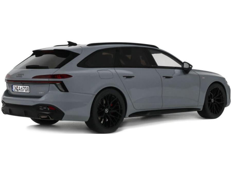 Audi A6 Avant E-Hybrid Quattro Edition One Nardo Grey 2025 1:18 Scale Resin Model Car – OttOmobile-OttOmobile-Diecast Model Centre