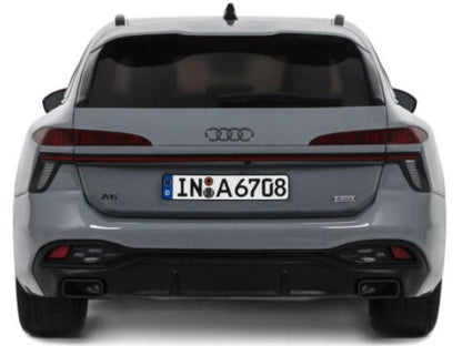 Audi A6 Avant E-Hybrid Quattro Edition One Nardo Grey 2025 1:18 Scale Resin Model Car – OttOmobile-OttOmobile-Diecast Model Centre