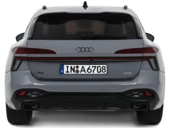 Audi A6 Avant E-Hybrid Quattro Edition One Nardo Grey 2025 1:18 Scale Resin Model Car – OttOmobile-OttOmobile-Diecast Model Centre