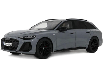 Audi A6 Avant E-Hybrid Quattro Edition One Nardo Grey 2025 1:18 Scale Resin Model Car – OttOmobile-OttOmobile-Diecast Model Centre