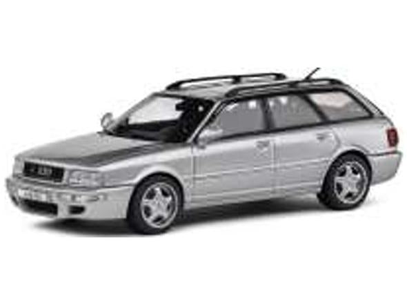Audi Avant RS2 Polar Silver 1:43 Scale Solido Diecast Model-Solido-Diecast Model Centre
