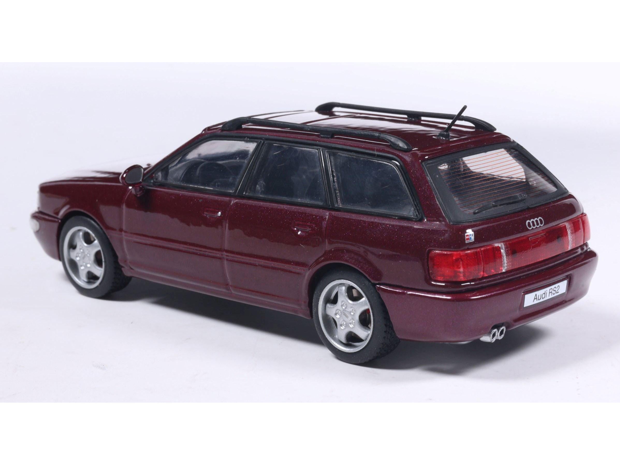 Audi Avant RS2 Ruby Red 1995 1:43 Scale Solido Diecast Model Car-Solido-Diecast Model Centre