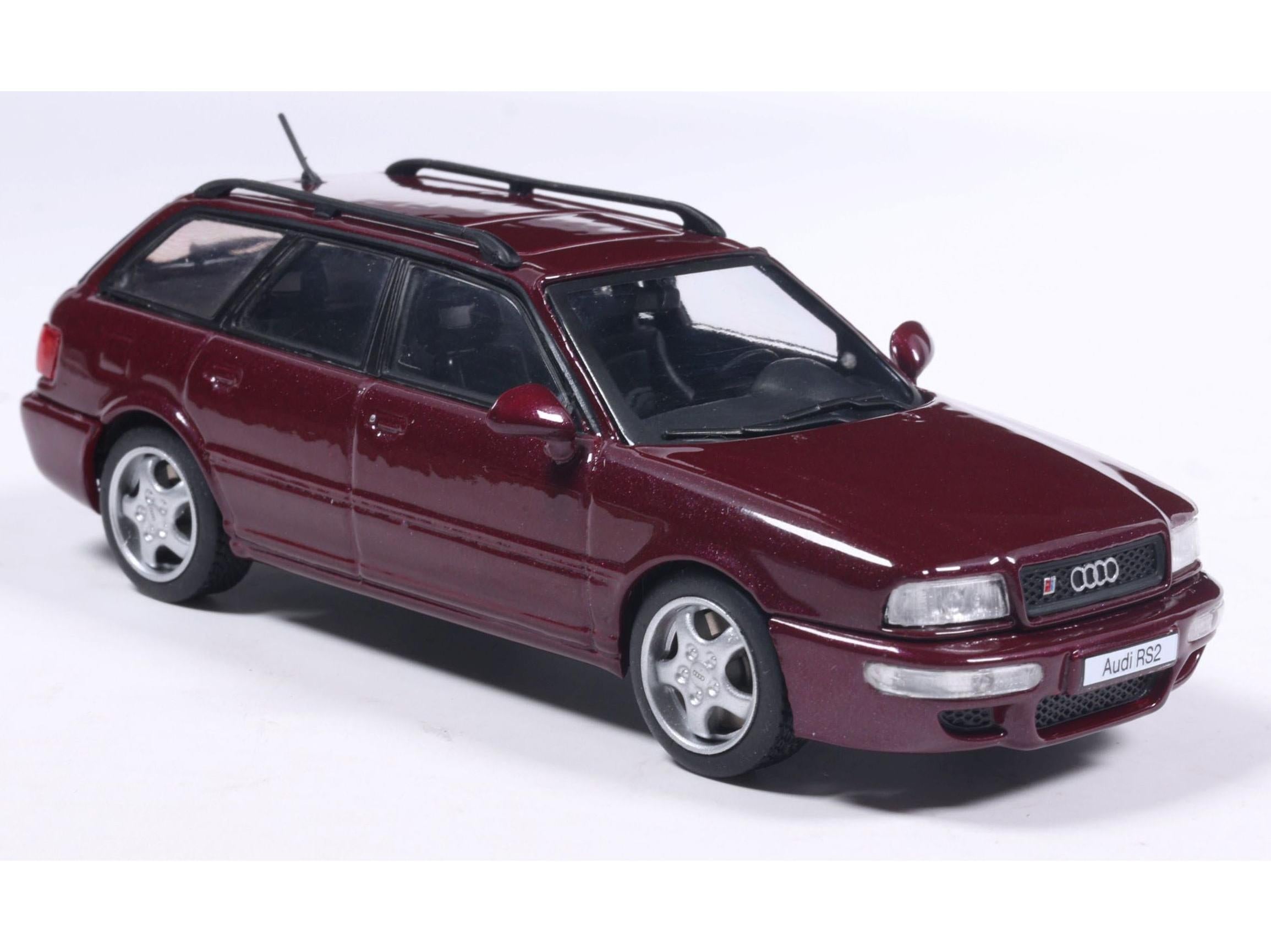 Audi Avant RS2 Ruby Red 1995 1:43 Scale Solido Diecast Model Car-Solido-Diecast Model Centre