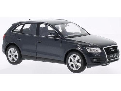 Audi Q5 Grey Anthracite Metallicallic 1:24 Scale Welly Diecast Model-Welly-Diecast Model Centre