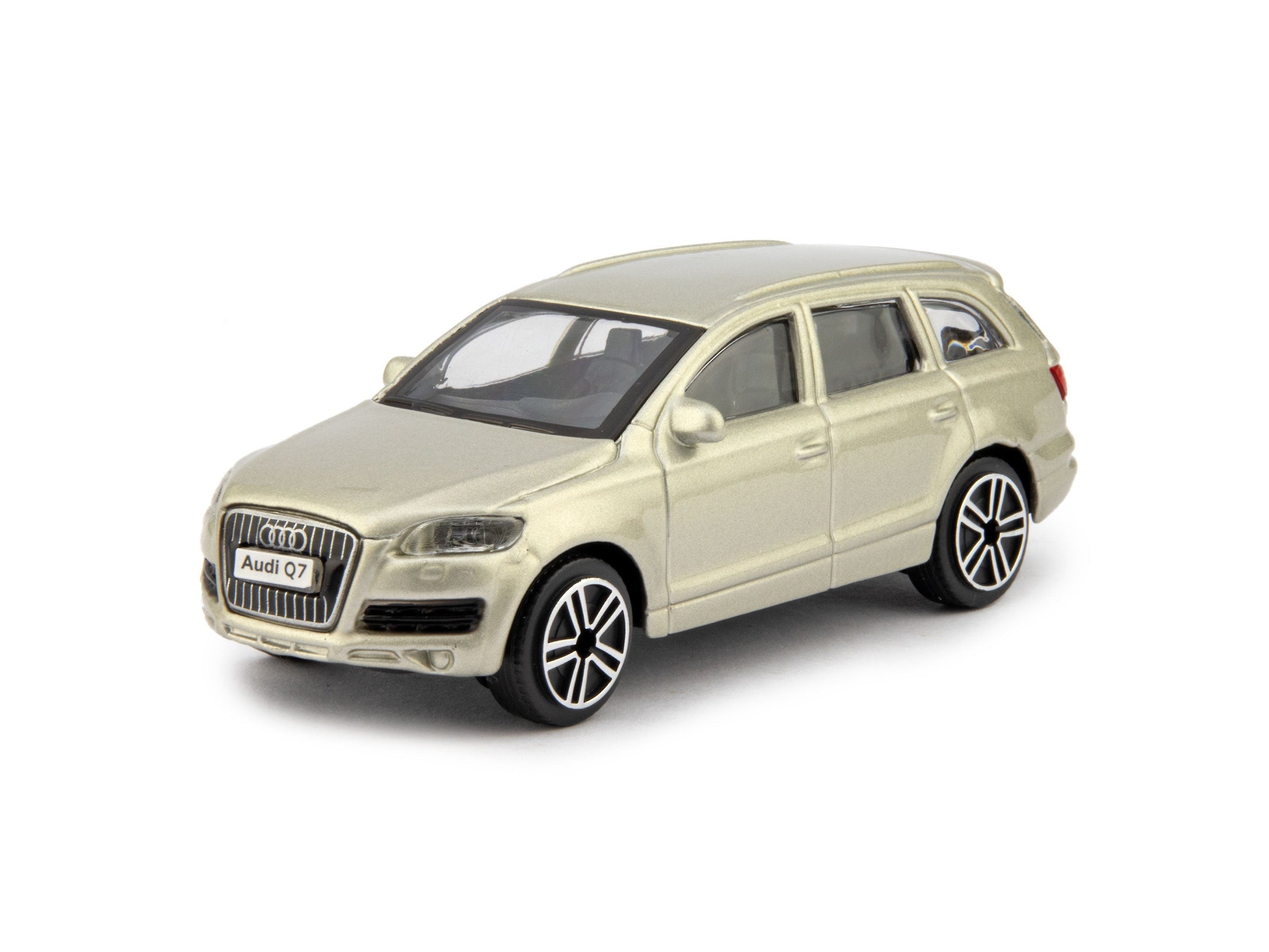 Audi Q7 2011 gold - 1:43 Scale Diecast Toy Car-Bburago-Diecast Model Centre