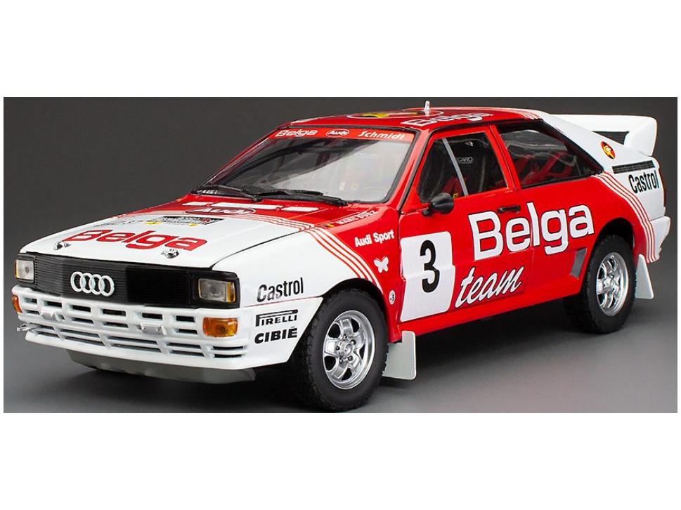 Audi Quattro A1 #3 M.Duez/W.Lux Lotto Haspengouw Rally 1983 (999pcs) 1:18 Scale Sun Star Diecast Model Car-Sun Star-Diecast Model Centre