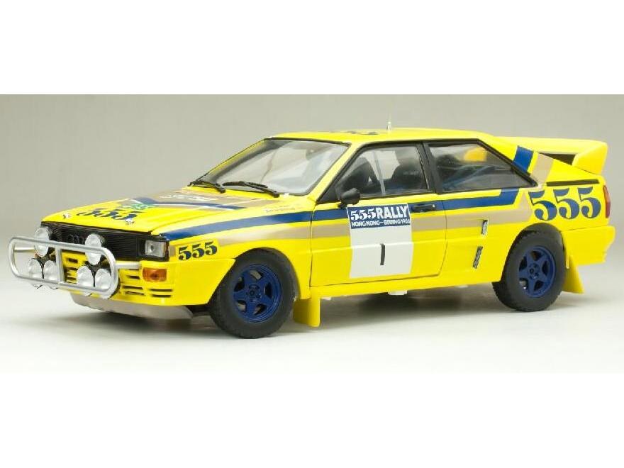Audi Quattro A2 #1 Stig Blomqvist/Bruno Berglund Winner Hong Kong Beijing Rally 86 1:18 Scale Sun Star Diecast Model Car-Sun Star-Diecast Model Centre