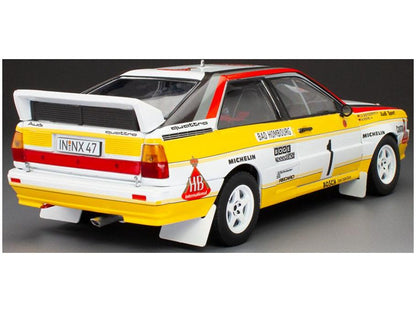 Audi Quattro A2 #1 W.Rohrl/C.Geistdorfer Rallye Monte Carlo 1984 (999pcs) 1:18 Scale Sun Star Diecast Model Car-Sun Star-Diecast Model Centre