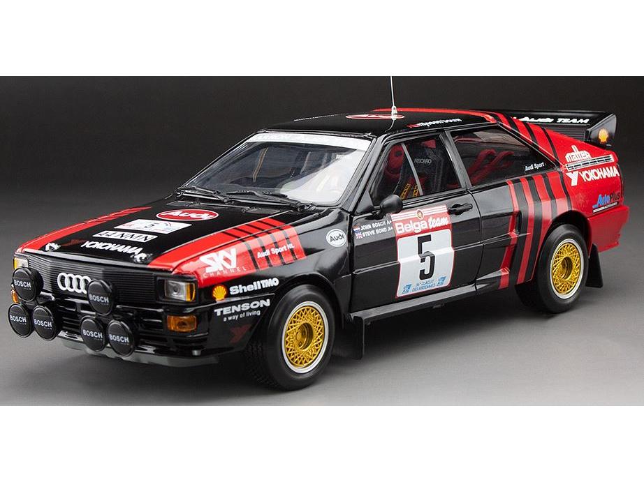 Audi Quattro A2 #5 J.Bosch/S.Bond Circuit des Ardennes 1986 Limited Edition 1999pcs 1:18 Scale Sun Star Diecast Model Car-Sun Star-Diecast Model Centre