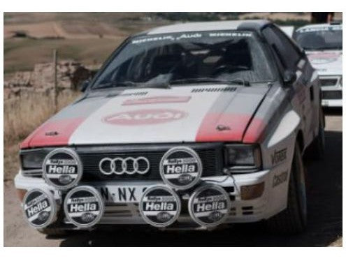 Audi Quattro A2 #5 Rally Sanremo 1983 H Mikkola/A Hertz - 1:18 Scale Diecast Model Car-Sun Star-Diecast Model Centre