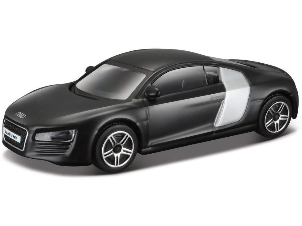 Audi R8 2009 black - 1:43 Scale Toy Car-Bburago-Diecast Model Centre