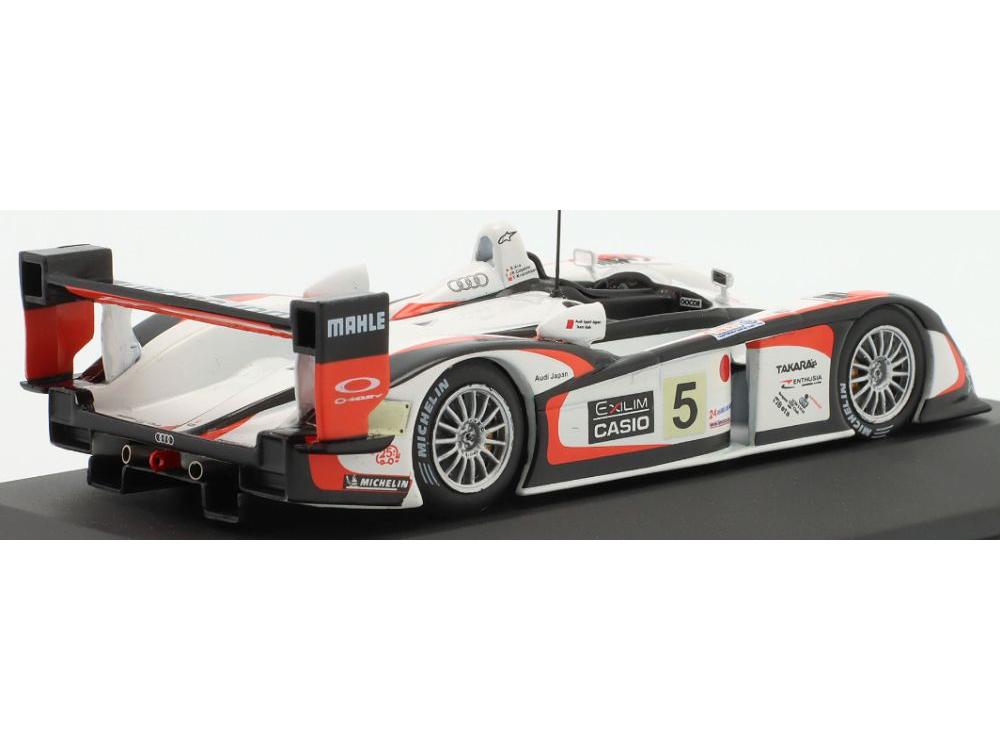 Audi R8 #5 Winner 24h Le Mans 2004 Kristensen/Ara/Capello 1:43 Scale IXO Diecast Model Car-IXO-Diecast Model Centre