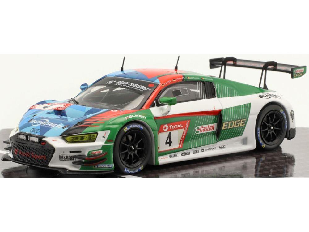 Audi R8 LMS #4 Winner 24h Nurburgring 2019 Audi Sport Team Phoenix 1:43 Scale IXO Diecast Model Car-IXO-Diecast Model Centre