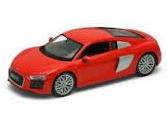 Audi R8 V10 Red 1:24 Scale Welly Diecast Model-Welly-Diecast Model Centre