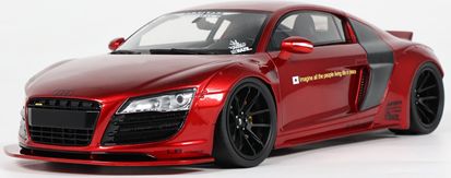 Audi R8 by LB-Works 2022 Candy Red 1:18 Scale GT Spirit Resin Model Car-GT Spirit-Diecast Model Centre