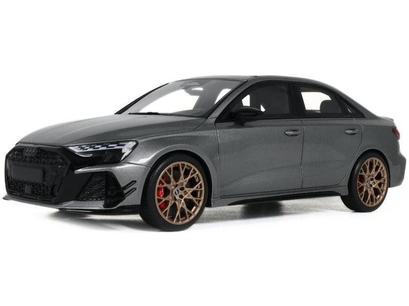Audi RS 3 Competition Limited Daytona Grey 2026 1:18 Scale Resin Car – GT Spirit-GT Spirit-Diecast Model Centre