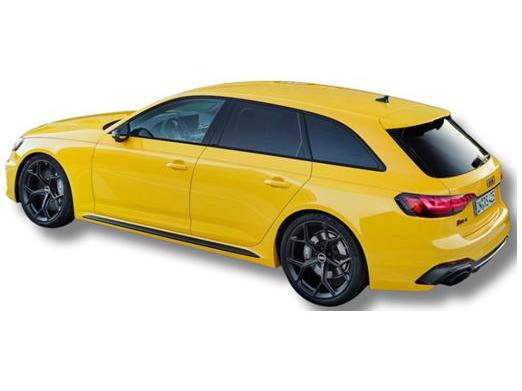 Audi RS 4 25th Anniversary Yellow 2024 1:18 Scale GT Spirit Resin Model Car-GT Spirit-Diecast Model Centre