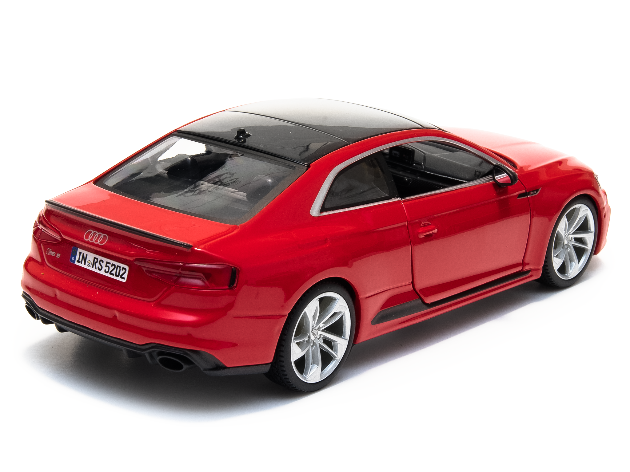 Audi RS 5 Coupe 2019 red 1:24 Scale Model Car