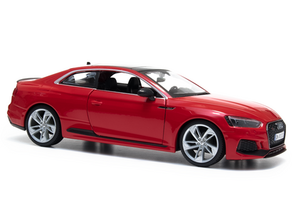 Audi RS 5 Coupe 2019 red 1:24 Scale Model Car